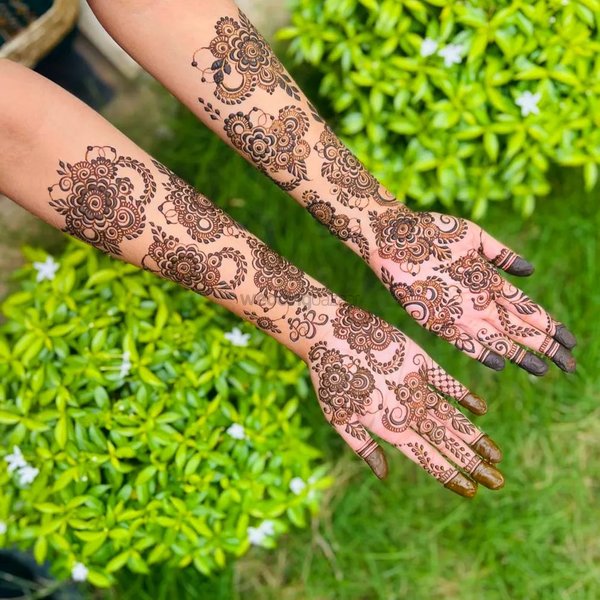 arabic mehndi designs front hand