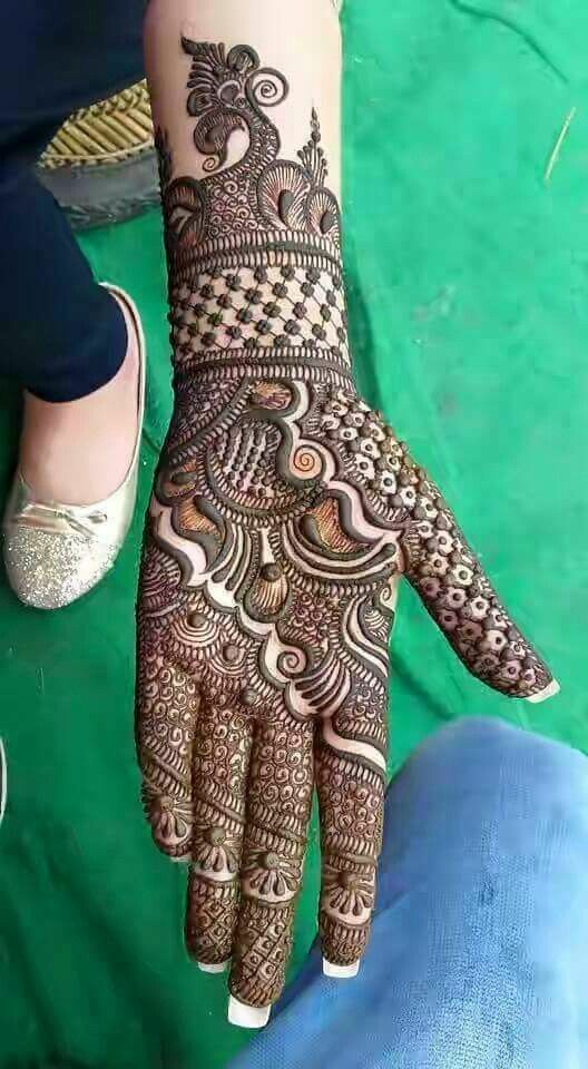 mehndi design front full hand