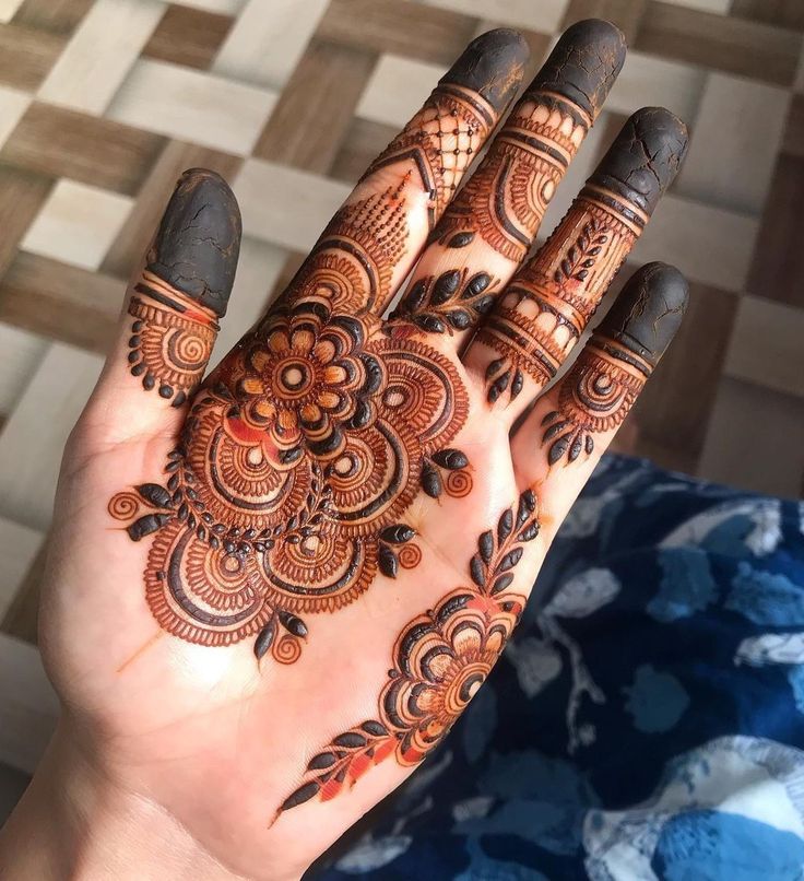 tattoo easy and beautiful mehndi design